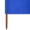 vidaXL 9 pezzi tessuto frangivento 1200 x 120 cm azzurro Anteprima dell’immagine prodotto 4