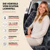 CarComfort Autositzbezug Trish aus Lammfell Einzelsitz Produktbild-Vorschau 8