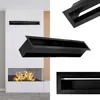 Kaminrost 10 x 50 cm, gerade, LUFT, schwarz, Kaminlüftung Produktbild-Vorschau 1