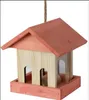 Muntel Vogelhaus, wetterfest aus robustem Holz, Futterhaus Produktbild-Vorschau 1