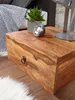 Noční stolek z masivního dřeva Sheesham Design Noční stolek Náhled obrázku produktu 9