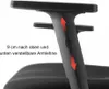 Close-up of an office chair armrest showing its adjustable feature. Náhľad obrázku produktu