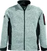 Strick-Fleece-Jacke CHRISTOPH, grau-schwarz, Gr.M Produktbild-Vorschau 5