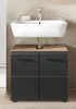 Bad Set Ice 10 | 3-teilig | Nox Oak / schwarz matt ohne Produktbild-Vorschau 7