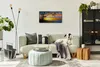 Leinwand Uhr Küche Wohnzimmer Bild Kunstdruck 60x30 Gemälde Produktbild-Vorschau 4