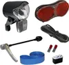 26 Zoll Vorderrad Shimano Nabendynamo DH-C3000 Set mit LED Produktbild-Vorschau 3