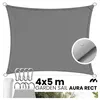 Sonnensegel Rechteckig 4x5m Sonnenschutz Wasserdichter Produktbild-Vorschau 1