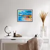 Gerahmtes Poster - Schwarzer Rahmen - Leuchtturm Meer - Produktbild-Vorschau 6