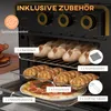 HOMCOM Minibackofen 20L, Pizza-Ofen mit Umluft, Produktbild-Vorschau 6