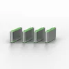 USB Typ C Port Schloss 10 Stück (grün, Schlüssel separat Produktbild-Vorschau 2