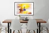 MuchoWow® Gerahmtes Poster Malerei - Boot - Wasser - Produktbild-Vorschau 3