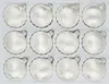 12 tlg. Glas-Weihnachtskugeln Set in "Ice Weiss" Eislack Produktbild-Vorschau 1