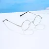 Lesebrille Edelstahl Bügel runde Gläser + 3.0 Produktbild-Vorschau 2