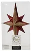 Weihnachtsbaum Sternspitze Glitter 25cm kastanienbraun Produktbild-Vorschau 2