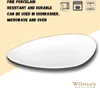 Piatto Wilmax in porcellana da 36 cm, bianco WL-992801/A Anteprima dell’immagine prodotto 4