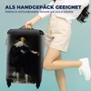 MuchoWow® Koffer Handgepäck Trolley Rollkoffer Kleine Produktbild-Vorschau 4