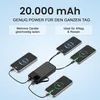 VIESTA® Powerbank 20.000 mAh Weiß Schnellladen 22,5 W PD Produktbild-Vorschau 2