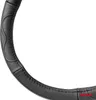 AMiO 03551 Lenkradbezug Ø37-39cm Schwarz Lenkradhülle Produktbild-Vorschau 5
