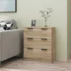 vidaXL Sideboard chêne Sonoma 60x30x70 cm Matériau dérivé Voir les images du produit 1