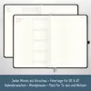 Wochen-Notiz-Timer Maxi 2026 / A4 / Schwarz / Häfft-Verlag Produktbild-Vorschau 4