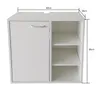 Waschbeckenschrank - Badmöbel - weiß Produktbild-Vorschau 5
