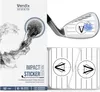 Vendix 152x Golf Impact Sticker - Wetterfestes Impact Tape Produktbild-Vorschau 1