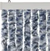 Flauschvorhang U-48 / 56 x 185  blau/grau-meliert Productafbeelding-voorbeeld 3