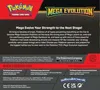 The back of a Pokemon TCG: Mega Evolution expansion booster box. Náhled obrázku produktu