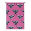 MuchoWow® Wandteppich Wandbehang Schottisches Hochlandrind Produktbild-Vorschau 1