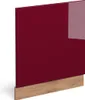 Frontblende Vicco R-Line Rot 60 cm ohne Arbeitsplatte, Produktbild-Vorschau 1