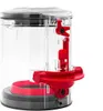 A clear product shot of a vacuum cleaner dustbin. Produktbild-Vorschau