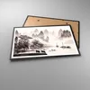 Gerahmtes Poster - Schwarzer Rahmen - Chinesisch Landschaft Produktbild-Vorschau 3