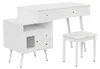 Table de maquillage multifonctionnelle avec tabouret et Voir les images du produit 14