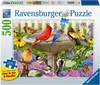 Puzzle Ravensburger Xxl Al Bagno degli Uccelli 500 Pezzi Anteprima dell’immagine prodotto 1