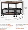 VEVOR scaffale per mini-frigo, portata 90 kg, con carrello Anteprima dell’immagine prodotto 7
