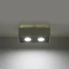 Plafon MONO 2 biały 2xGU10 10W stal 11x14x24cm Sollux Podgląd zdjęcia produktu 14