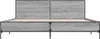 vidaXL Bettgestell Grau Sonoma 200x200 cm Holzwerkstoff und Produktbild-Vorschau 4