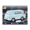A light blue toy van model on a white background, with product information and branding visible. Podgląd zdjęcia produktu