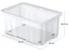 Box CARGO NCC24, 600x400x260 mm, Kunststoff, mit Rädern Produktbild-Vorschau 3