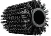 A close-up studio shot of a black cylindrical brush with a gray inner ring, set against a white background. Voir les images du produit