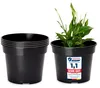 Pot de fleurs Garronda GD-0025 (lot de 5 - noir, ⌀ 15 cm, H Voir les images du produit 1