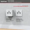 DUR-line Antennendose 3-Loch für Unterputz & Aufputz | Produktbild-Vorschau 6