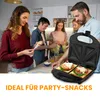 Extralink Smart Life Sandwichmaker SJ-22, Kontaktgrill, 750 Produktbild-Vorschau 3