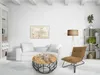 Couchtisch nachhaltig rund ø 75 cm Wohnzimmer-Tisch Produktbild-Vorschau 2