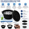 Miska na ochladenie tváre z mäkkého silikónu, sklopné Náhľad obrázku produktu 2