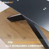 MetaloPro X-Frame Tischgestell I Metall Schwarz Tischbeine Produktbild-Vorschau 6
