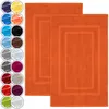 NatureMark 2er Pack Badvorleger |  | 100% Baumwolle | 50 x Produktbild-Vorschau 1