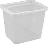 plast team Aufbewahrungsbox BASIC BOX 52 Liter transparent Produktbild-Vorschau 12