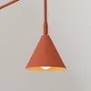 Lampada a parete NOX rosso ocra 1xE14 10W acciaio Anteprima dell’immagine prodotto 3