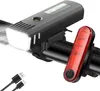 Tatopa Fahrradlicht Led Set Fahrradlichter  USB Produktbild-Vorschau 1